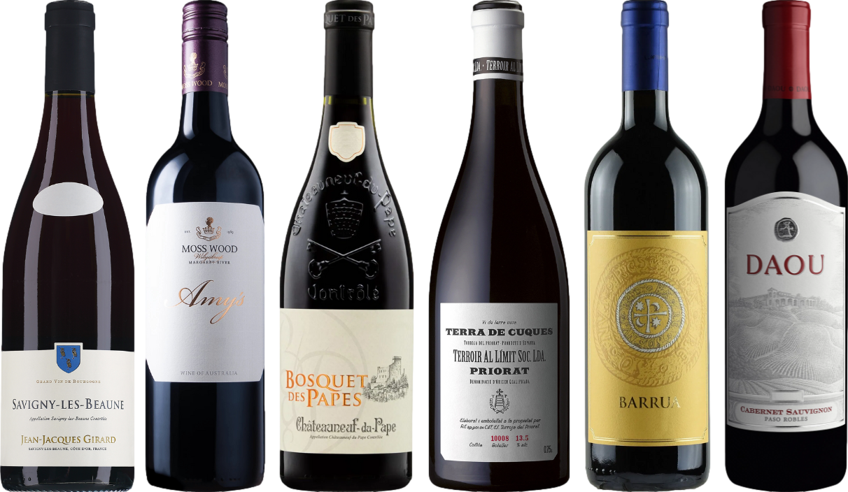 8Wines – Wybór Personelu: Czerwone Wino – Zestaw Degustacyjny