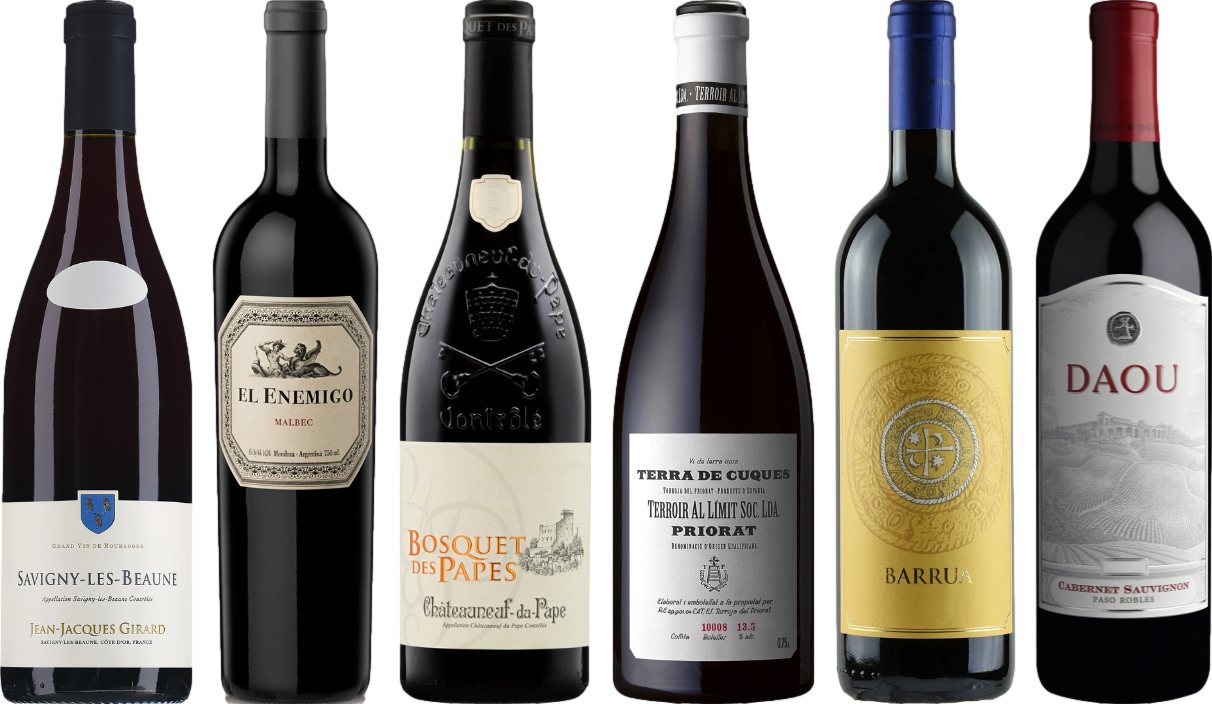 8Wines – Wybór Personelu: Czerwone Wino – Zestaw Degustacyjny