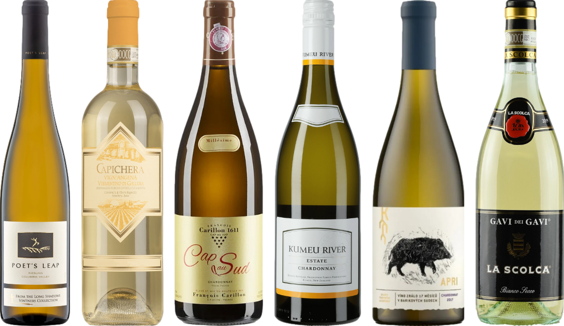 8Wines – Wybór Personelu: Białe Wino – Zestaw Degustacyjny