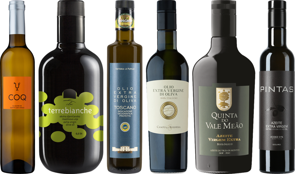 Zestaw degustacyjny Oliwy z Oliwek winnicy Premium