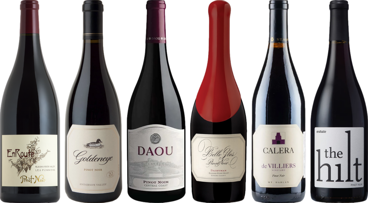 Kalifornijski Pinot Noir – Zestaw Degustacyjny Premium