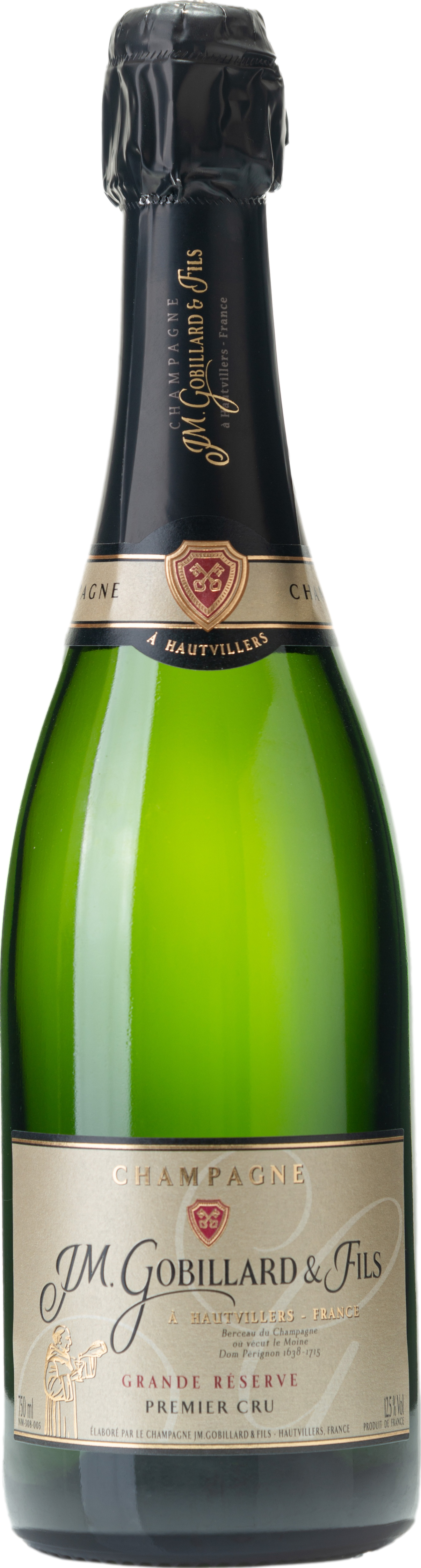 Champagne JM Gobillard et Fils Grande Reserve Premier Cru Brut