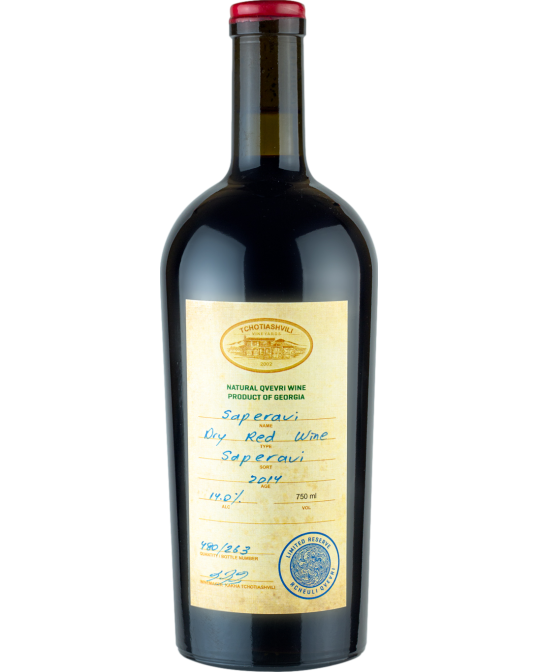 Tchotiashvili Saperavi Reserve 2016