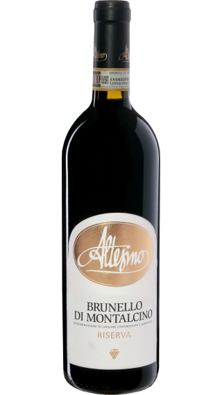 Bottle of Altesino Brunello di Montalcino Riserva 2015 wine 750 ml