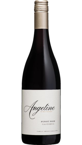 Bottle of Angeline Pinot Noir 2022 wine 750 ml