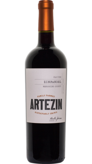 Bottle of Artezin Zinfandel 2020 wine 750 ml