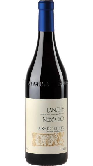 Bottle of Aurelio Settimo Langhe Nebbiolo 2019 wine 750 ml