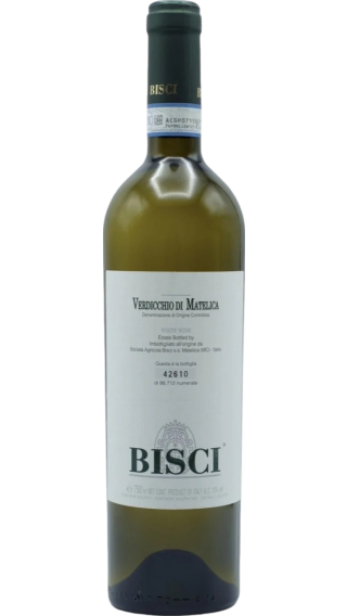 Bottle of Bisci Verdicchio di Matelica 2022  wine 750 ml