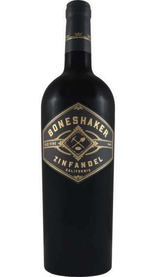 Bottle of Boneshaker Zinfandel 2020 wine 750 ml