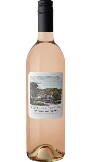 Bottle of Bonny Doon Vin Gris de Cigare Rose 2019 wine 750 ml