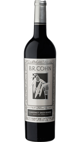 Bottle of B. R. Cohn Silver Label Cabernet Sauvignon 2017 wine 750 ml