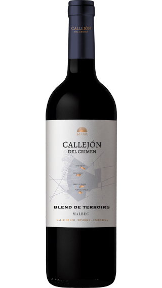 Bottle of Callejon del Crimen Blend de Terroirs Malbec 2019 wine 750 ml