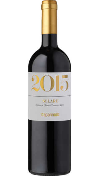 Bottle of Capannelle Solare 2016 wine 750 ml