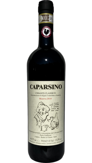 Bottle of Caparsa Caparsino Chianti Classico Riserva 2019 wine 750 ml