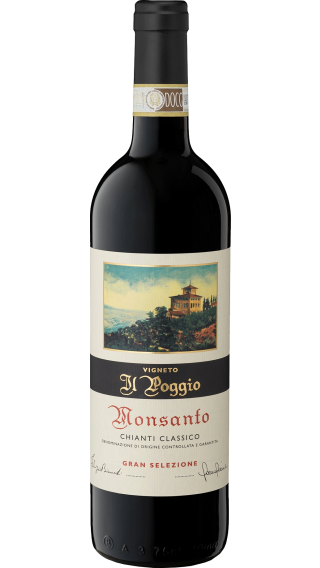 Bottle of Castello di Monsanto Chianti Classico Gran Selezione Il Poggio 2017 wine 750 ml