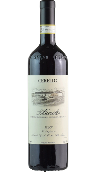 Bottle of Ceretto Barolo 2019 wine 750 ml