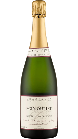 Bottle of Champagne Egly-Ouriet Tradition Grand Cru wine 750 ml