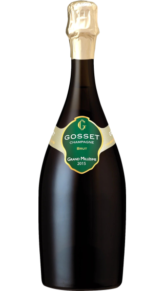 Bottle of Champagne Gosset Grand Millesime Brut 2015 wine 750 ml