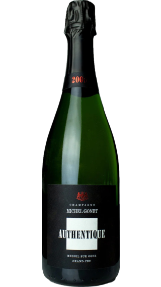 Bottle of Champagne Michel Gonet Authentique Blanc de Blancs Grand Cru 2005 wine 750 ml