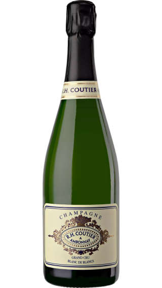 Bottle of Champagne R.H. Coutier Blanc de Blancs Grand Cru wine 750 ml