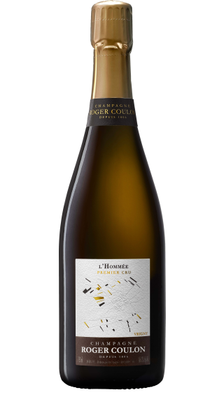 Bottle of Champagne Roger Coulon L'Hommee Premier Cru wine 750 ml