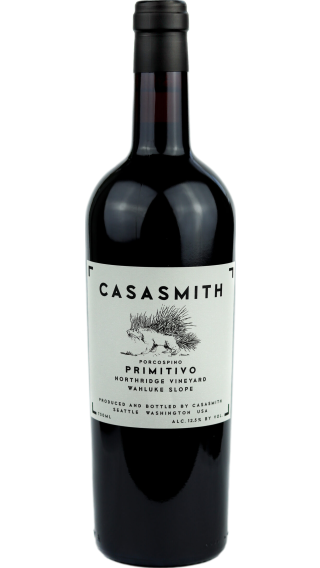 Bottle of Charles Smith CasaSmith Porcospino Primitivo 2019 wine 750 ml