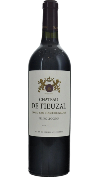 Bottle of Chateau de Fieuzal 2015 wine 750 ml