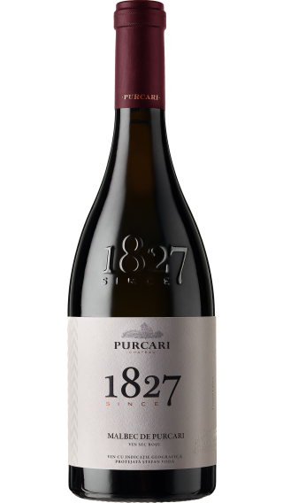 Bottle of Chateau Purcari Malbec de Purcari 2021 wine 750 ml