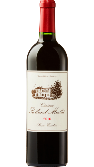 Bottle of Chateau Rolland-Maillet Saint-Emilion Grand Cru 2016 wine 750 ml