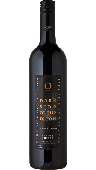 Bottle of Claymore Dark Side of the Moon Shiraz 2019 wine 750 ml