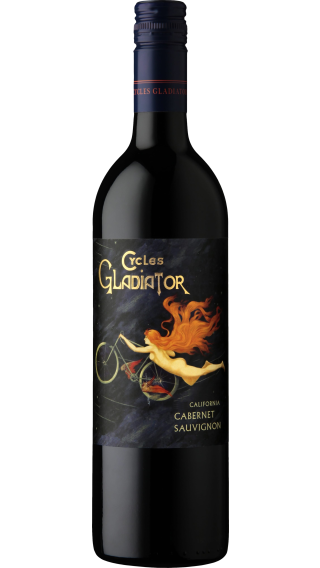 Bottle of Cycles Gladiator Cabernet Sauvignon 2019 wine 750 ml