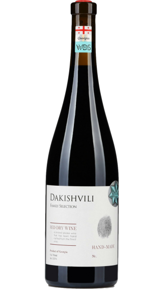 Bottle of Dakishvili Family Selection Cuvee Red 2020 wine 750 ml