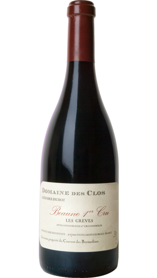 Bottle of Domaine des Clos Beaune Premier Cru Les Greves 2017 wine 750 ml