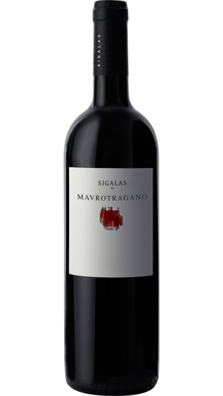 Bottle of Domaine Sigalas Mavrotragano 2021 wine 750 ml