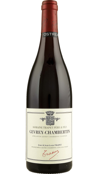 Bottle of Domaine Trapet Gevrey Chambertin Ostrea 2018 wine 750 ml