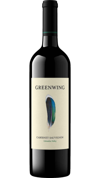 Bottle of Duckhorn Greenwing Cabernet Sauvignon 2021 wine 750 ml