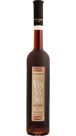 Bottle of Estate Argyros Vinsanto First Release 2015 wine 500 ml