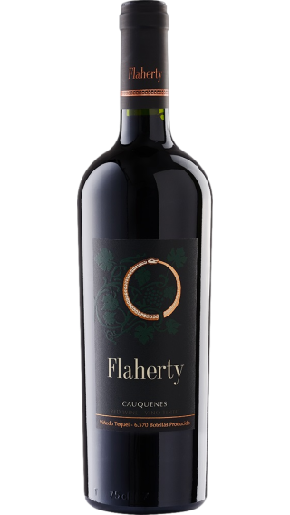 Bottle of Flaherty Tequel Cauquenes 2020 wine 750 ml