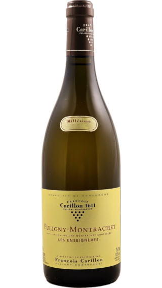 Bottle of Francois Carillon Puligny-Montrachet Premier Cru Les Enseignieres 2022 wine 750 ml