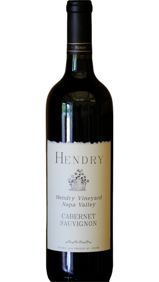 Bottle of Hendry Cabernet Sauvignon 2015 wine 750 ml