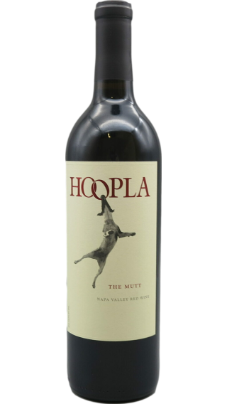 Bottle of Hoopla The Mutt Red Blend 2015 wine 750 ml