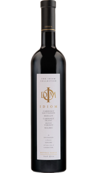 Bottle of Idiom Bordeaux Blend 2014 wine 750 ml