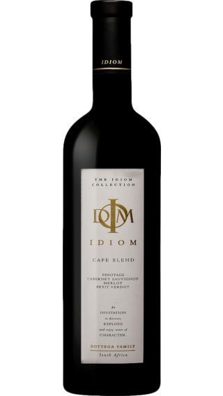 Bottle of Idiom Cape Blend 2015 wine 750 ml