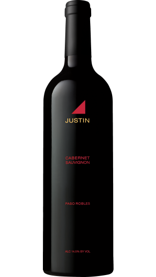 Bottle of Justin Cabernet Sauvignon 2017 wine 750 ml