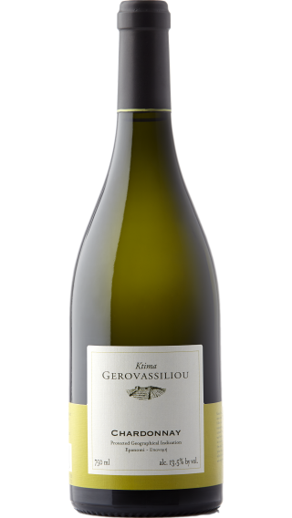 Bottle of Ktima Gerovassiliou Chardonnay 2023 wine 750 ml