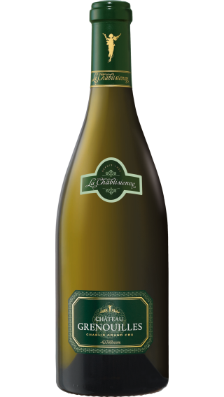 Bottle of La Chablisienne Chablis Grand Cru Chateau Grenouilles 2021 wine 750 ml