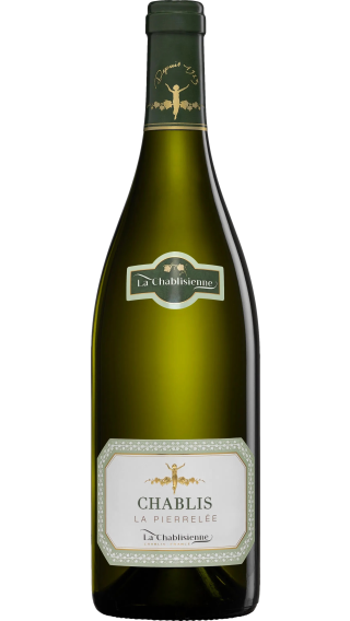 Bottle of La Chablisienne Chablis La Pierrelee 2020 wine 750 ml