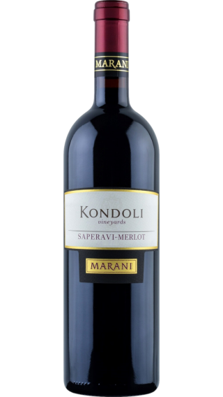 Bottle of Marani Kondoli Vineyards Saperavi - Merlot 2017 wine 750 ml