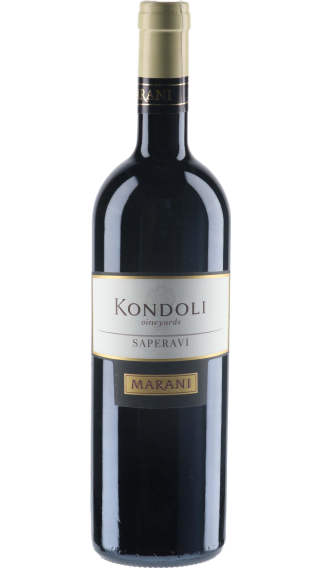 Bottle of Marani Kondoli Vineyards Saperavi 2019 wine 750 ml