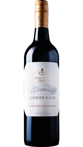 Bottle of Moss Wood Ribbon Vale Vineyard Cabernet Sauvignon 2019 wine 750 ml